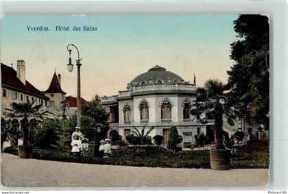 1400 Yverdon-les-Bains 1912 - Hotel les Bains - 10609271