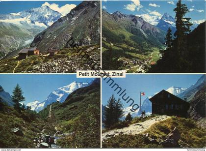 Val d' Anniviers - Zinal - Petit Mountet - Ansichtskarte Großformat