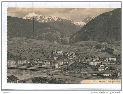 SUISSE - BRIGUE - Vue générale