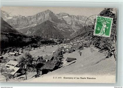 1874 Champéry - Champéry et les Dents Blanches - 12115847