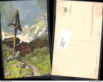 84290,Kreuz aus Eisten im Lötschental Kt Wallis