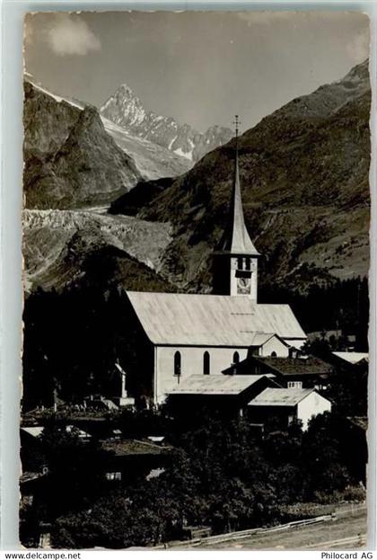 3995 Ernen - Kirche Finsteraarhorn Fieschengletscher - 10305252