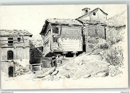 1925 Finhaut Künstlerkarte sign. - 10611047