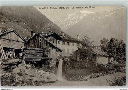 1925 Finhaut - Le hameau du Moulin - 10611085