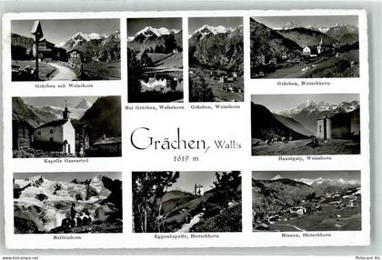 3925 Grächen - Kreuz Kapelle Bietschhorn - 39376589