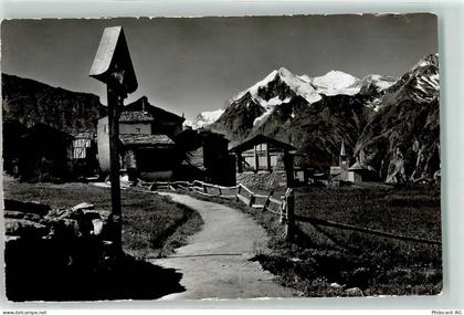 3925 Grächen - Weisshorn Bieshorn Brunegghorn Wegkreuz - 10602196