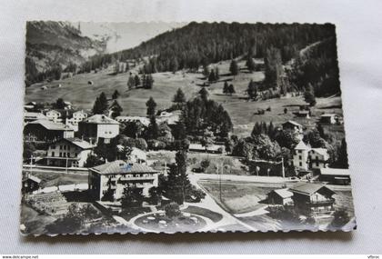 Cpm 1966, Loèche les bains, hôtel des étrangers, Suisse