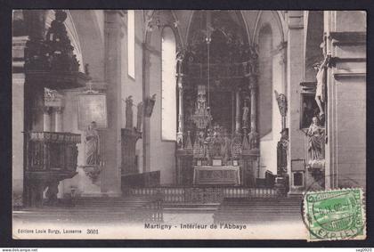 Martigny-Interieur de l'Abbaye