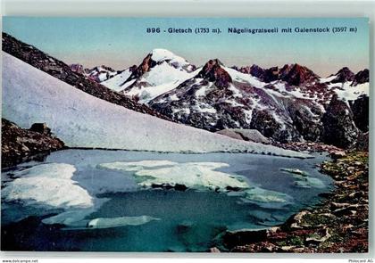 3999 Oberwald - Gletsch Nägelisgratseeli Galenstock - 10309019