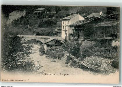 1937 Orsières - Brücke - 10593347
