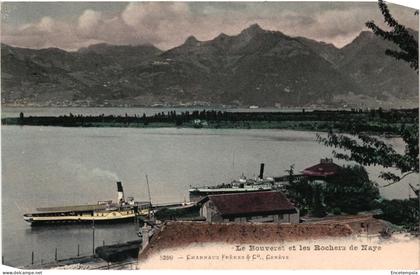 CPA  Carte postale Suisse Le Bouveret Rochers de Naye    VM96429
