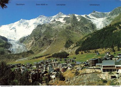 CPSM Saas Fee-Timbre     L2482