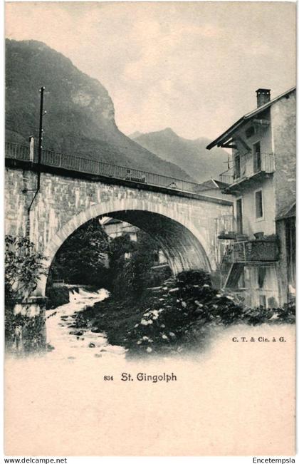 CPA  Carte Postale Suisse Saint-Gingolph   VM96379