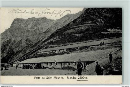 1890 St-Maurice 1906 - Forts e Saint-Maurice Riondaz - 13124704