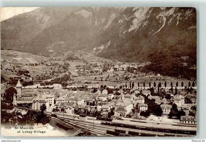 1890 St-Maurice - Lavey-Village Bahnhof Eisenbahn - 10593405