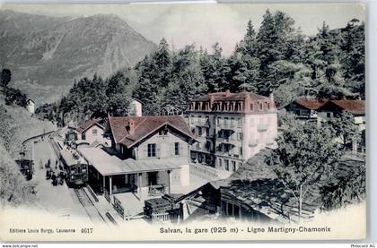 1922 Salvan - Bahnhof, Eisenbahn - 50778772