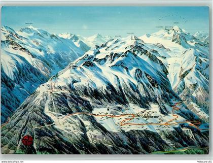 3925 Grächen - Karte Skigeboet - 40109326