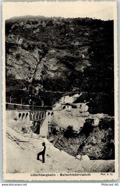 3930 Visp Viège - Baltschiederviadukt Lötschbergbahn - 39694094