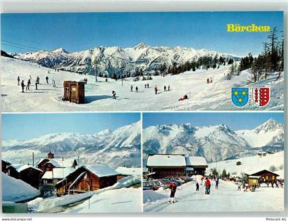 3935 Bürchen Winter Sportplatz Gasthaus - 39491674