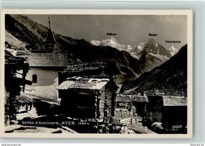 3961 Ayer Mottec - Vallee dAnniviers Rothorn Besso Gabelhorn - 11084737