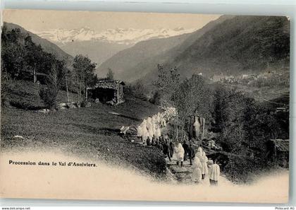 3961 Vissoie Soussillon - Procession dans le Val dAnniviers - 13172870