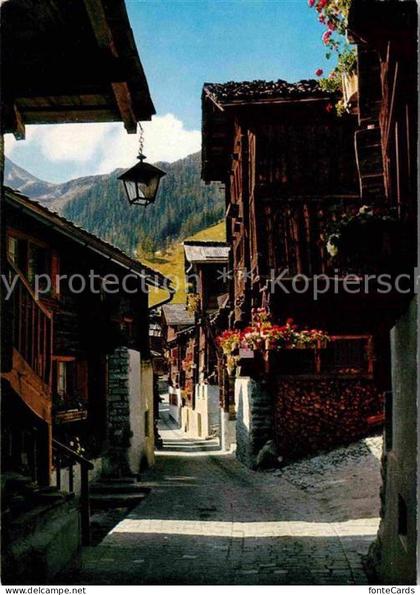 Anniviers Val d Anniviers Grimentz VS Rue du Village a Grimenz