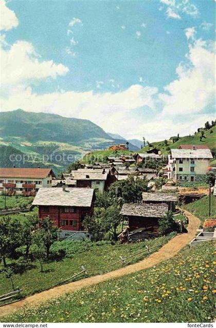 Ausserberg Raron VS Teilansicht