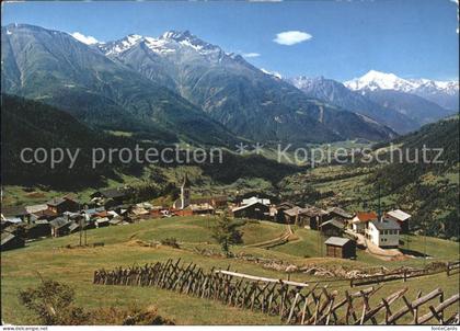 Bellwald mit Weisshorn
