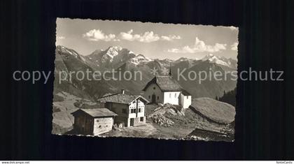 Betten VS Kapelle Bettmeralp Huebschhorn Weissmies Fletschhorn