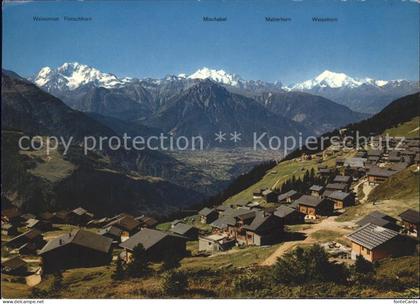 Bettmeralp VS mit Alpenpanorama