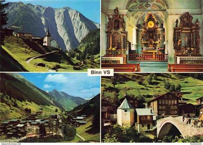 Binn VS Kirche Kirchenaltar Binn Alte Bruecke