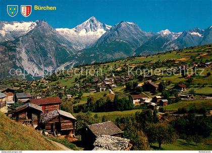 Buerchen Bietschhorn und Nesthorn