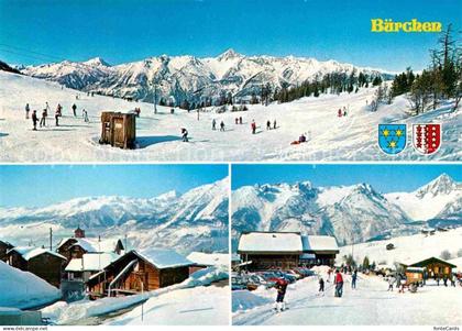Buerchen mit Skigebiet Moosalm