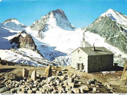 Cabane Mountet 2894m VS Cabane-Mountet Dent-Blanche Grand-Cornier Gletscher Berg