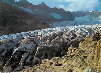 Carte Postale - Suisse - VS Valais - Rhonegletscher mit Eisgrotte - CPM - Carte Neuve - Voir Scans Recto-Verso - Poscard