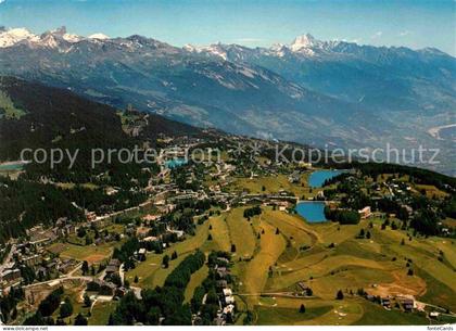 Crans-Montana Fliegeraufnahme