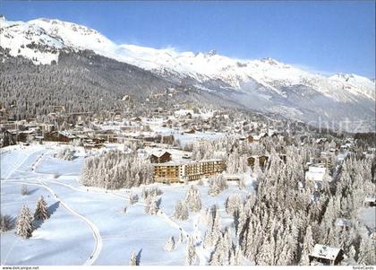 Crans-Montana Fliegeraufnahme