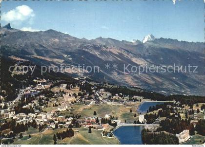 Crans-Montana Plateau de Crans avec ses trois lucs