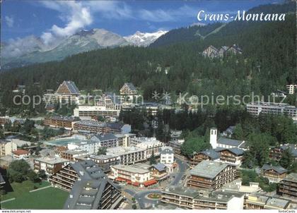 Crans-Montana Teilansicht
