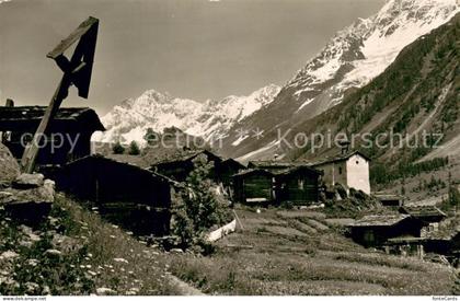 Eisten im Loetschental mit Schienhorn