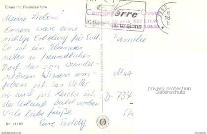 Ernen mit Finsteraarhorn