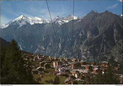Graechen VS Graechen Seilbahn Weisshorn Bishorn Barrhorn