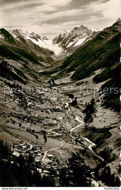 Loetschental VS mit Langgletscher Ferden und Kippel