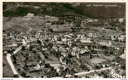 Monthey VS Fliegeraufnahme