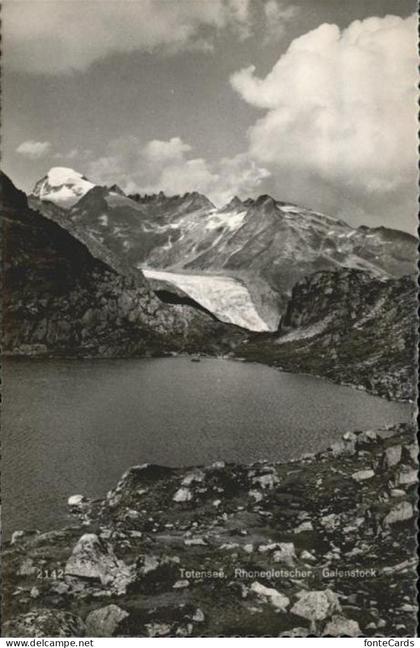 Obergoms Rhonegletscher Galenstock