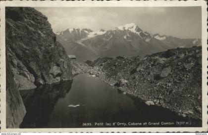 Orsieres Petit lac d Orny Cabane Grand Combin