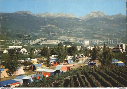 Sierre VS Camping Sierre-Ouest ouvert de Paques