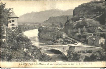 St Maurice Valais St Maurice Feldpost x 1909