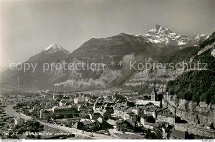 St Maurice  Valais VS Vue generale Feldpost