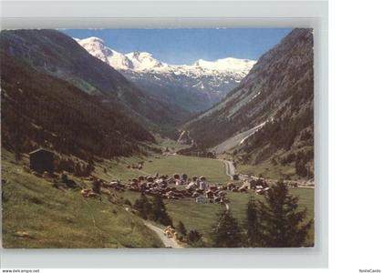 Taesch Panorama mit Breithorn Kleines Matterhorn